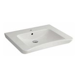 White CERAMICS ergonomic washbasin