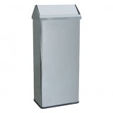 AISI 304 STAINLESS STEEL bin 65 liters with cover