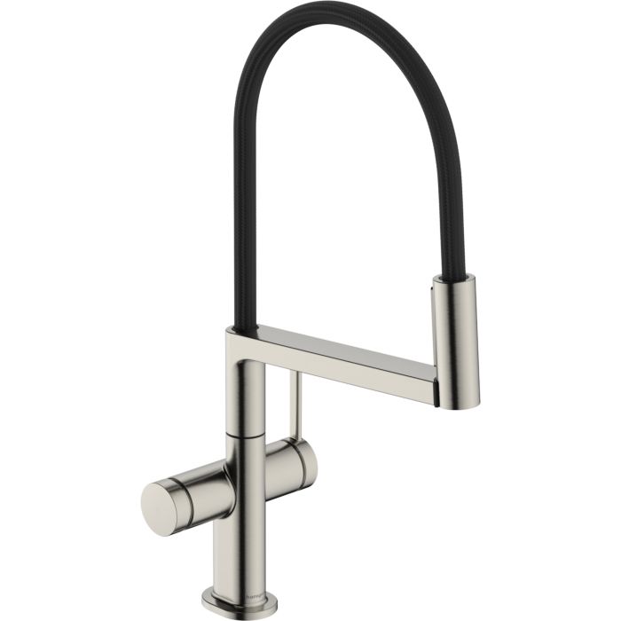 hansgrohe-Talis-Select-M54-PowderSpray-single-lever-sink-mixer-72861800-3jet,-stainless-steel-finish