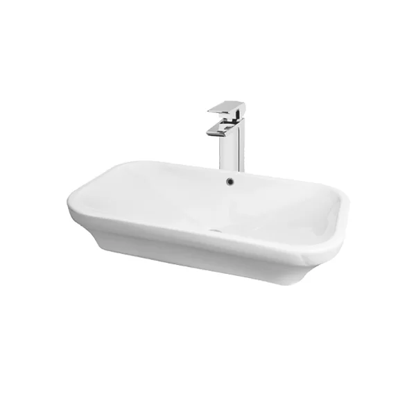 TOTO white countertop washbasin 710 × 410 mm