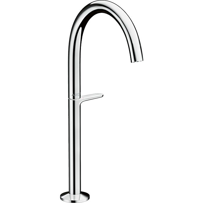 hansgrohe-Axor-One-basin-mixer-48030000-projection-165mm,-for-wash-bowls,-with-push-open-waste-set,-chrome