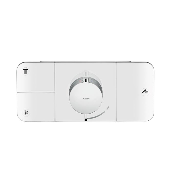 hansgrohe-Axor-One-thermostat-module-45713000-3-consumers,-chrome